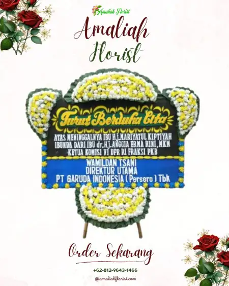 Papan Bunga Duka sikka